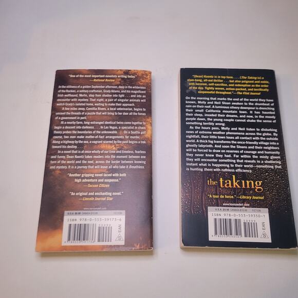 Dean Koontz Fiction 4 Book Bundle Paperback Books Suspense Mystery Novels - Picture 5 of 8